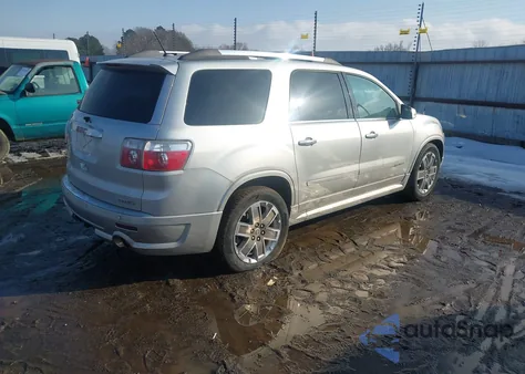 2012 GMC Acadia Denali z USA, uszkodzony, nr VIN 1GKKVTED1CJ289528